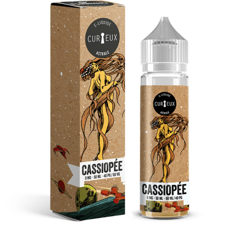 Cassiopee - 50ml
 Taux de nicotine-00mg